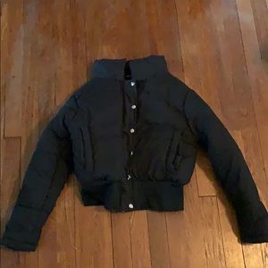 Black bomber/puffed jacket